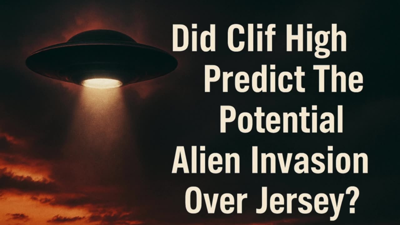 🛸ALIEN INVASION? Clif High’s Prediction Over New Jersey Might Be COMING TRUE!