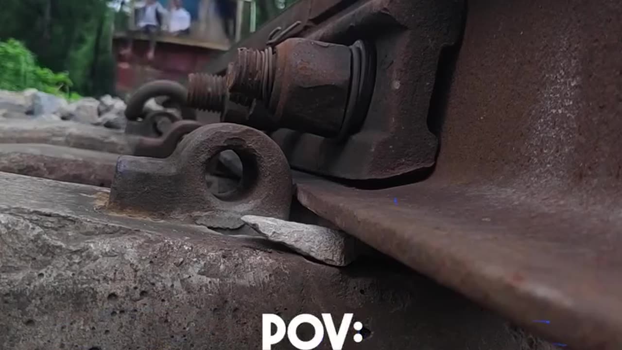 🧠✨ Incredible Moment When a Train Passes on a Broken Track! | FeedMyCuriosity