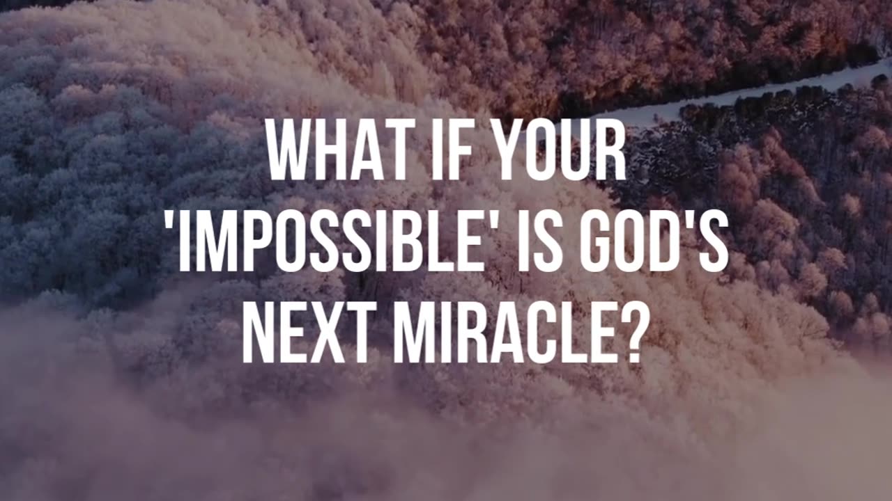 Your limitations are no match for God’s limitless power. Believe.