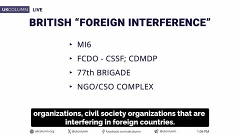 British foreign interference