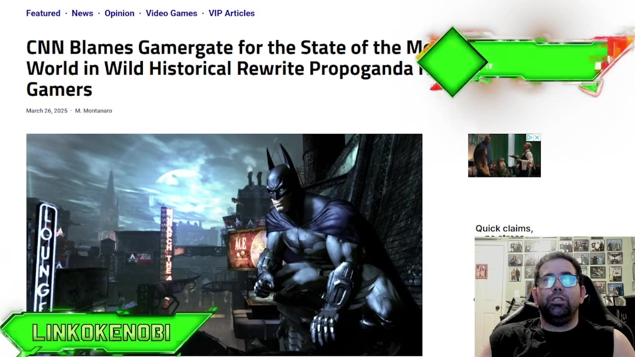 CNN Blames Gamergate For Political Propaganda's Against Gamers