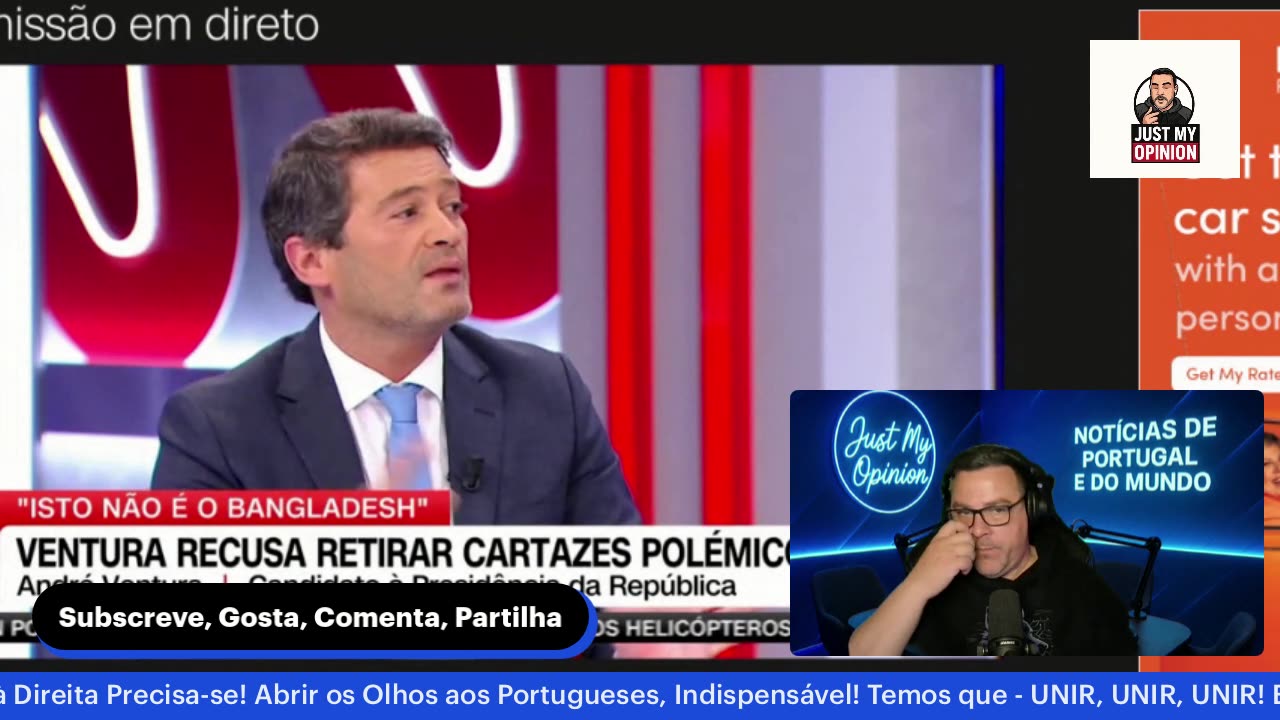 O CHEGA É Mesmo Muito Mau! Agora Querem Acabar Com A Esquerdalha. HAHAHA