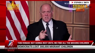 Tom Homan: Not Gonna Rest Until We Find All The Missing Children