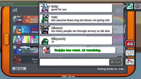 Playing 1 hour on Among Us (Live Stream at Twitch) Day 3