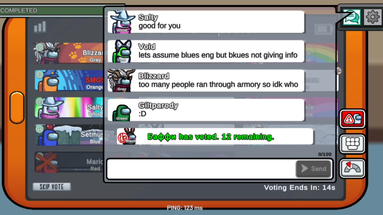 Playing 1 hour on Among Us (Live Stream at Twitch) Day 3