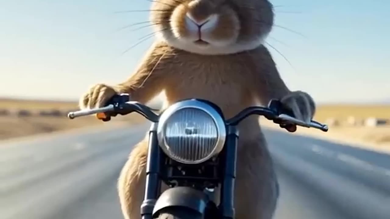 Cat and Rabbit funny Animation