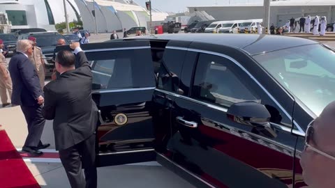 🚨🔥President Trump arrives in Qatar… 🇺🇸🇶🇦 #USA #Qatar