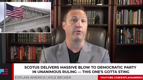 Supreme Court Delivers Massive Blow to Democratic Party in UNANIMOUS Ruling — This One's Gotta Sting