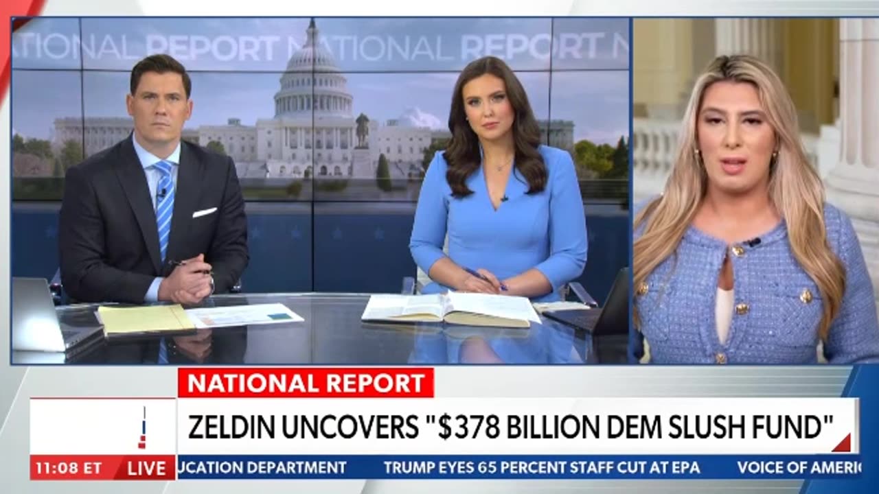 EPA Admin Lee Zeldin uncovered a $378 billion Democrat slush fund to push money to green energy