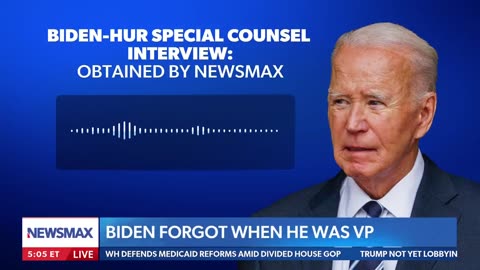 NEWSMAX-Biden cover-up"Any reasonable person could reach the conclusion that Joe Biden was never fit for office or even worse”