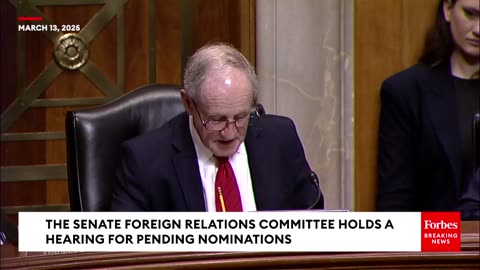 James Risch Urges 'Mutually Beneficial' Relationships With Allies To Counter China, Russia, Iran