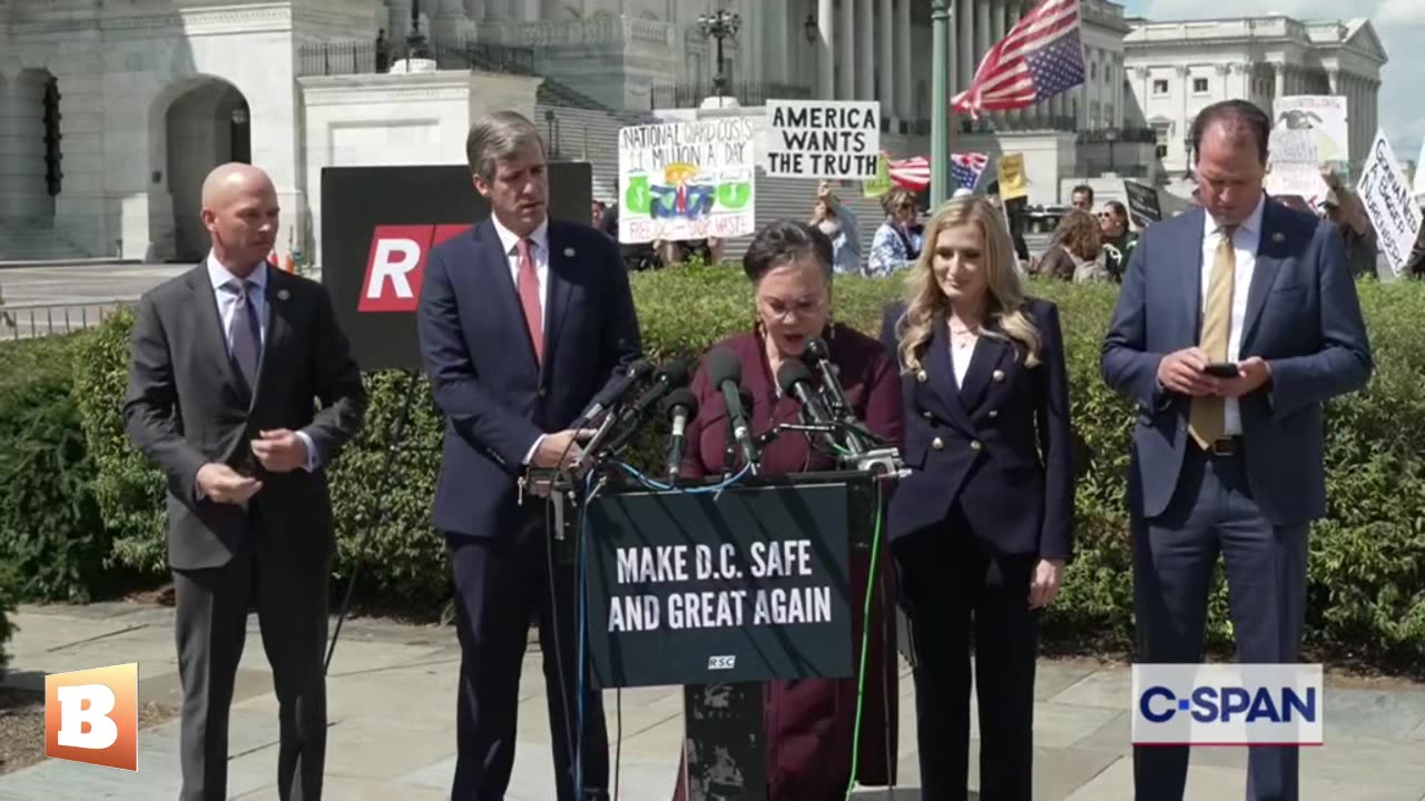 MOMENTS AGO: GOP Study Group Holds Press Briefing Over DC Law Enforcement...