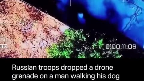 🐶💥 Ukraine Russia War | Russian Forces Drop Grenade on Man with Dog in Kherson | RCF