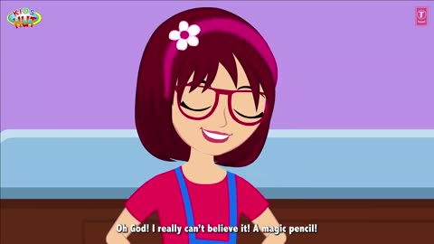 THE MAGIC PENCIL _ Halloween Kids Stories For Kids _ ToonTalesKids