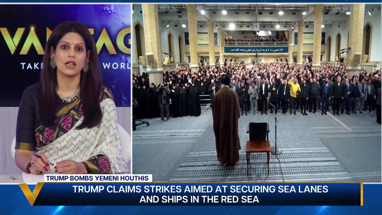 🚨 Trump Launches "Relentless" Air Strikes on Yemen's Houthis | Vantage with Palki Sharma | N18G