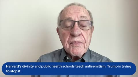 Harvard's divinity and public health schools teach antisemitism. Trump is trying to stop it.