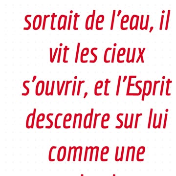 « Le baptême de Jésus et la voix du Père » marc 1:10,11 #shorts #youtube #ytshorts #youtubeshorts