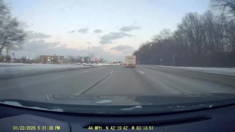 Random Driving in Dearborn And Dearborn Heights, Michigan, January 22, 2026