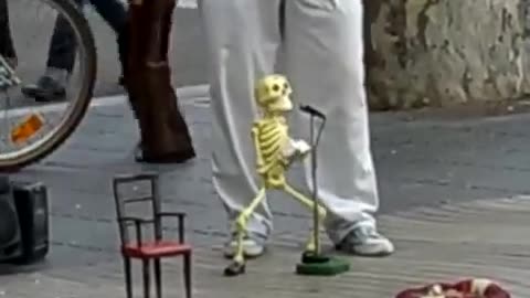 Funny Dancing Baby Skeleton
