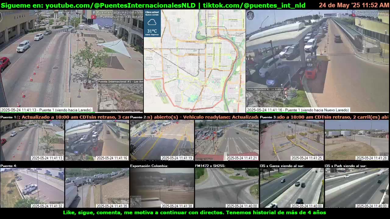 Puentes Internacionales NLD (Youtube / TikTok)