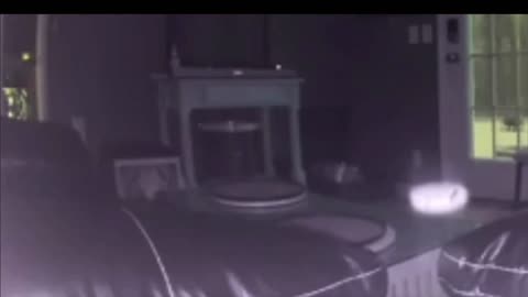 Security camera catches CHILLING moment 'ghost' makes its presence known! ACTIVATES Camera!
