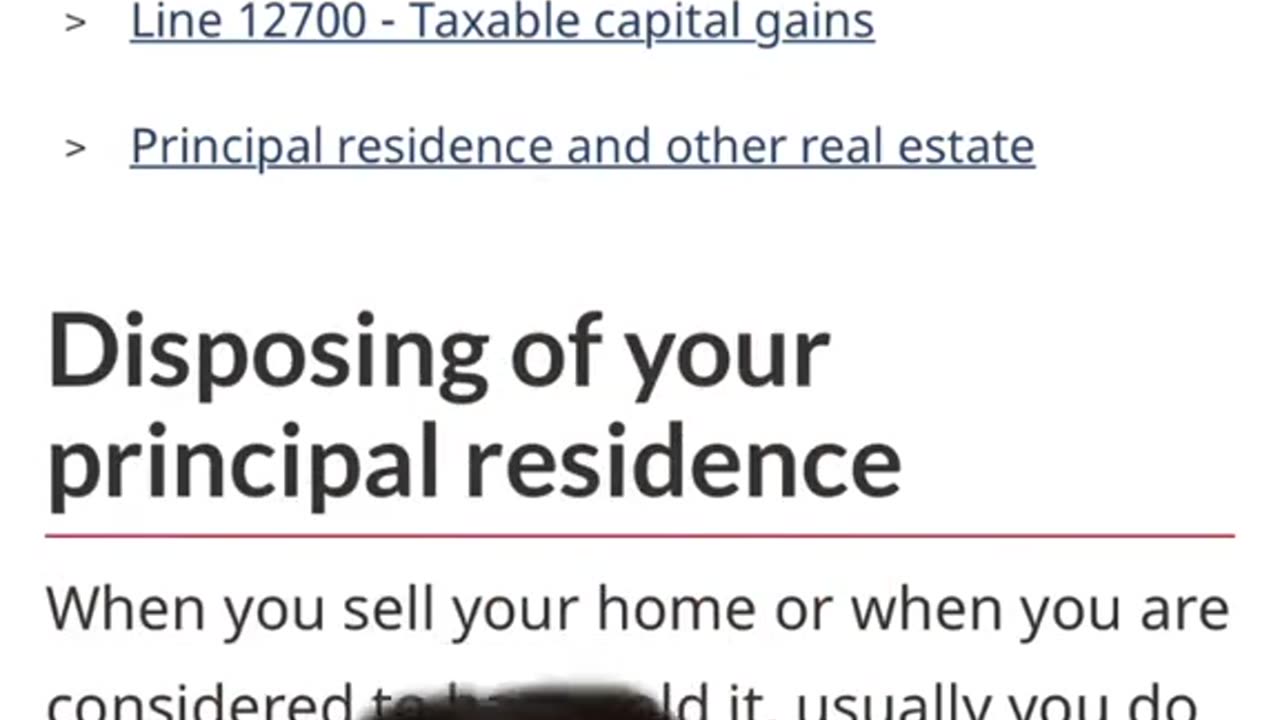 Weren’t capital gains taxes always required if you flipped your main home in under a year?