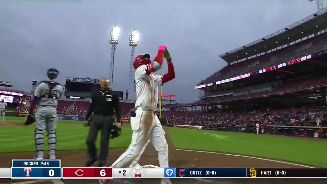MLB - Elly De La Cruz teed off on this pitch for his first home run of 2025 💥
