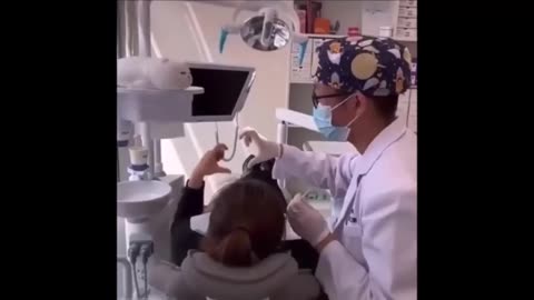 This Patient Drives Her Dentist Crazy... So Funny