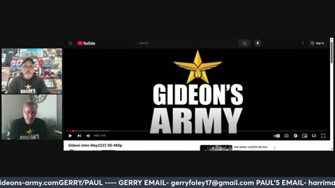GIDEONS ARMY MONDAY LIVE WITH JIMBO 5/12/25 @ 930 AM EST
