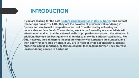 Looking for the best Texture Coating service in Bexley North