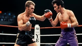 STEVE MCQUEEN VERSUS ELVIS PRESLEY BOXING MATCH