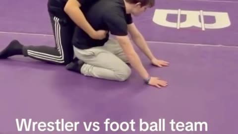 😱🤼 When 2 Football Players Challenge a Wrestler - Who Wins? | FCN