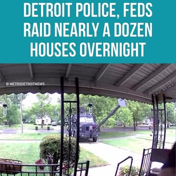 Michigan: Detroit police, working with federal agencies,