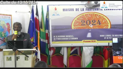 CULTE DU 13/10/2024 THÈME : LA FOI, LA PRINCIPALE CLE POUR LE SUCCES DE TA VISION.