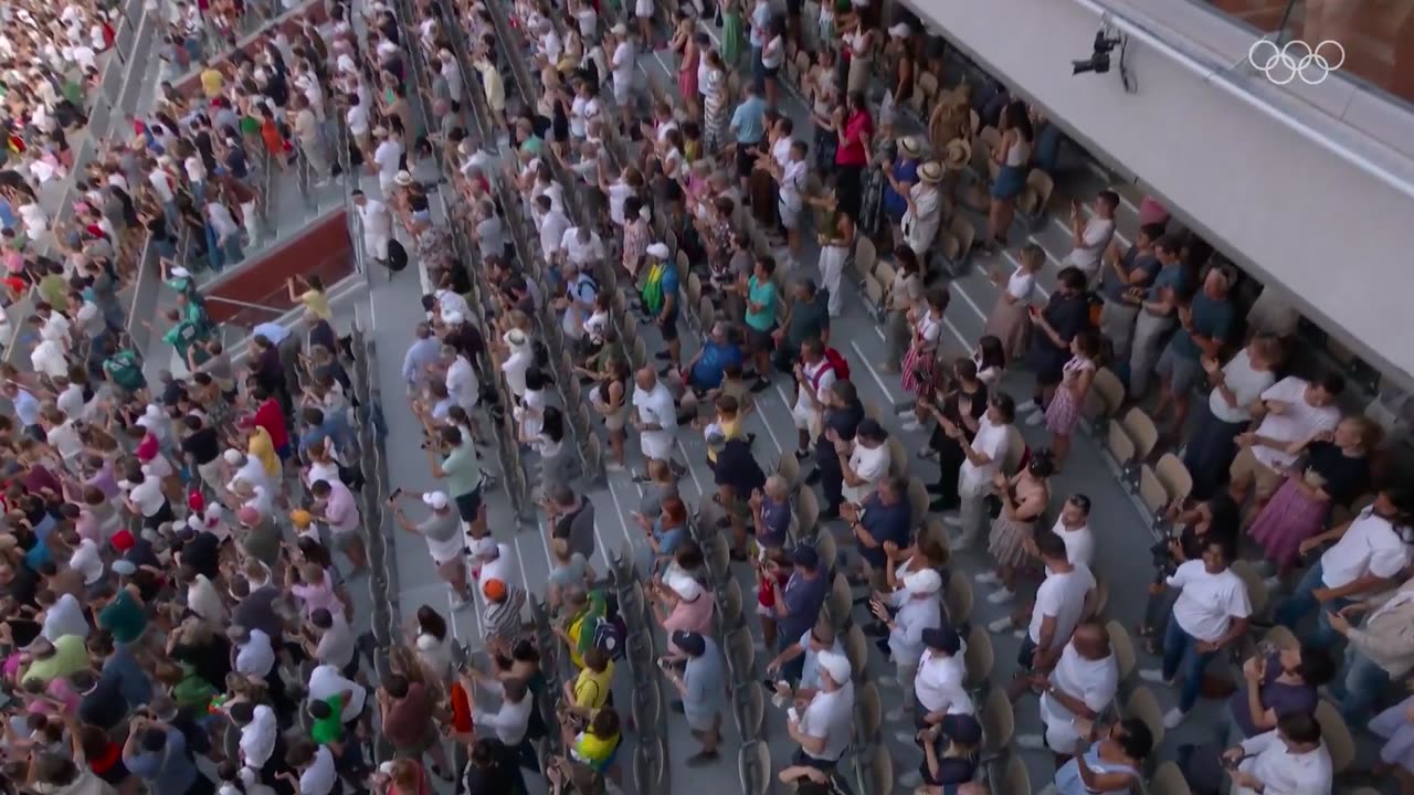 Every Novak Djokovic match point at #Paris2024 🎾🤯