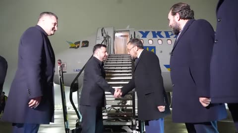 🇺🇦🇵🇱 Volodymyr Zelenskyy arrived on a visit to Poland. During the visit, he will meet with