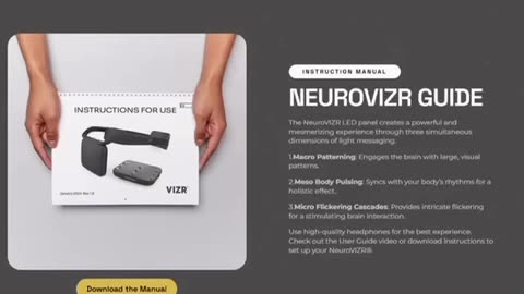 NeuroVIZR - Instant Brain Break - Relieve Anxiety-Sleep Better-Train Your Brain -Technology Overview