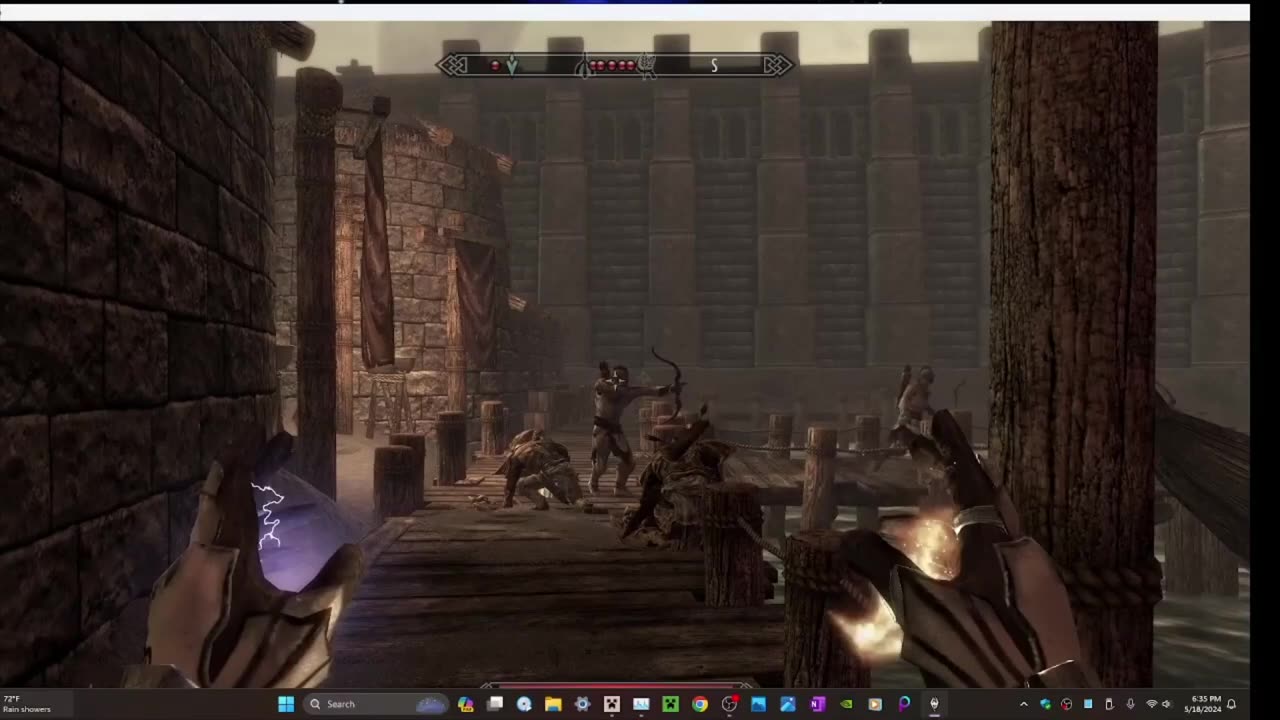 Skyrim has me on the verge of tears from laughing so hard