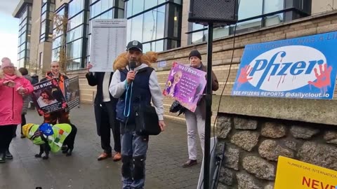 Inspirational and fearless Dublin man Joe take on take on the corrupt Irish establishment