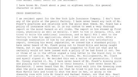 JOHN ASHLEY JONES, Sworn In For The Defendant, 120th To Testify