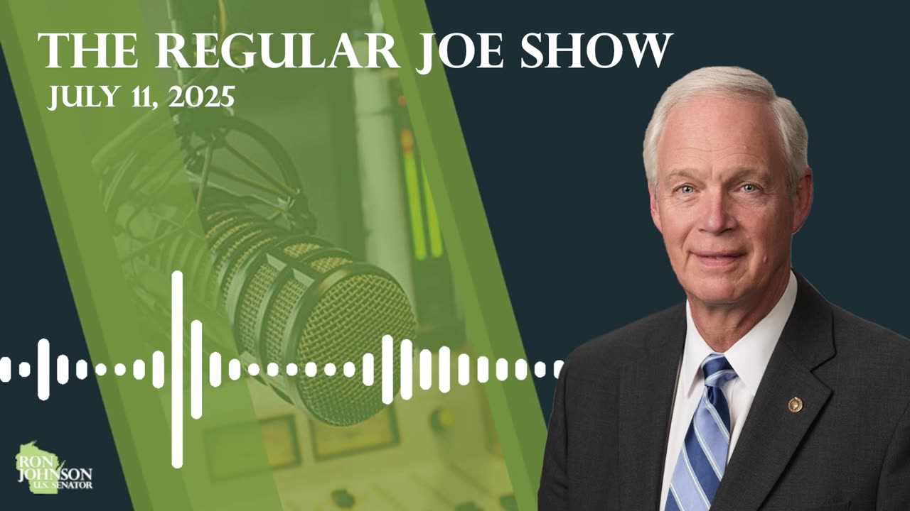Sen Johnson on the Regular Joe Show 7.11.25
