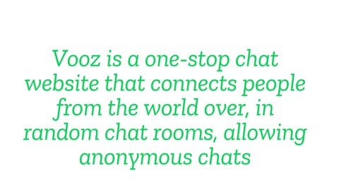 Vooz Chat Free