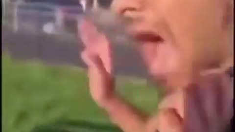 British man teaching an illegal immigrant that chatting up underage girls comes with consequences.