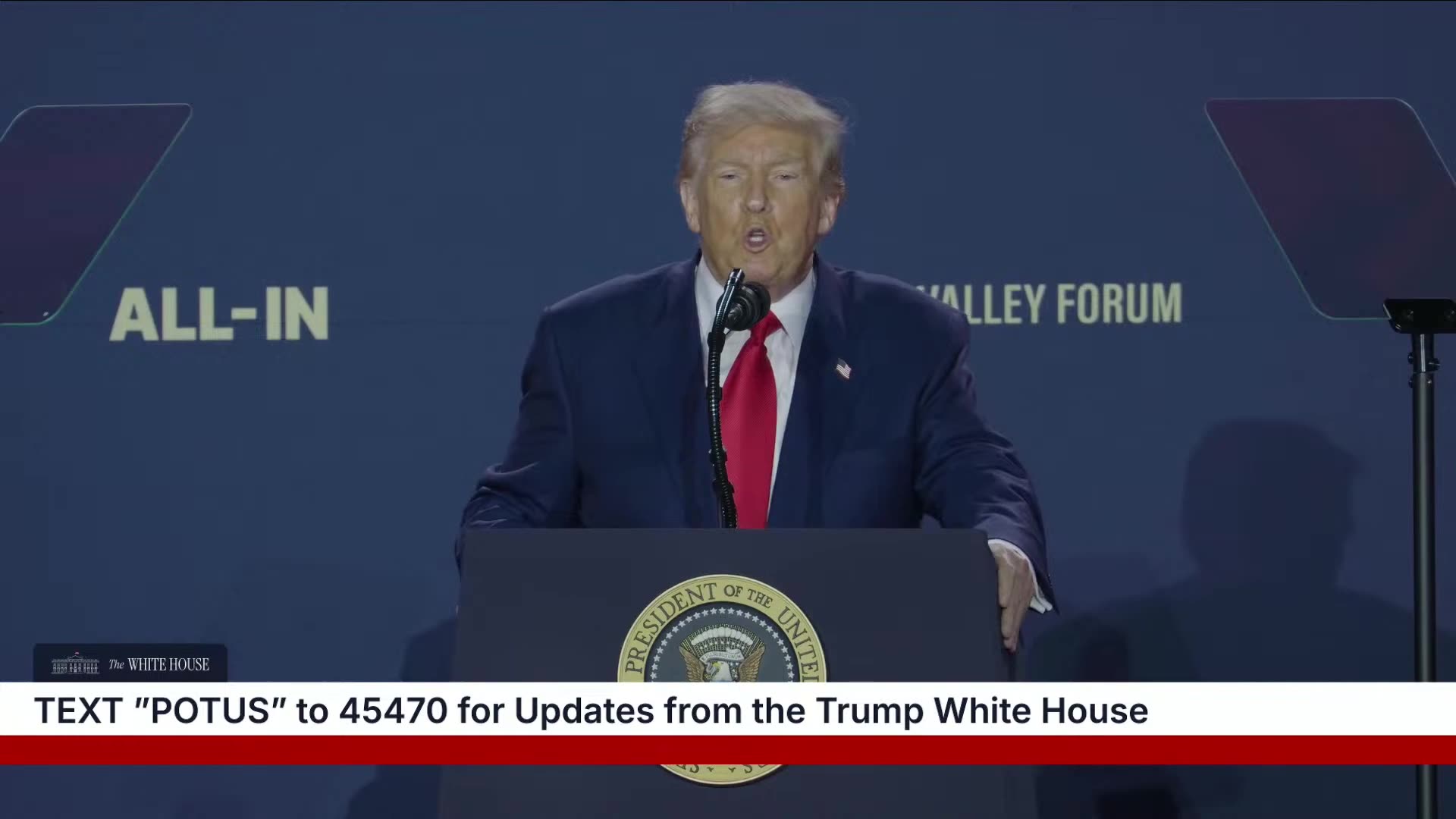 President Trump Delivers Remarks and Signs Executive Orders at AI Summit