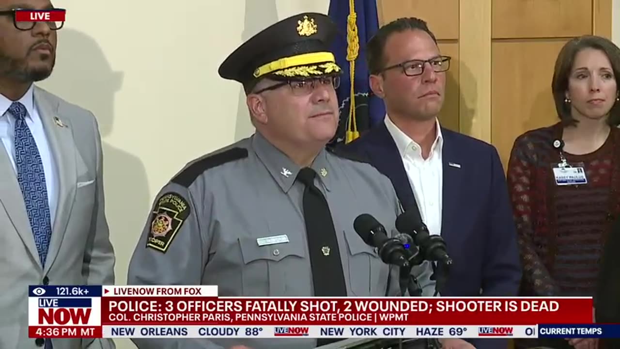 Pennsylvania shooting: 3 officers killed, 2 wounded | LiveNOW from FOX