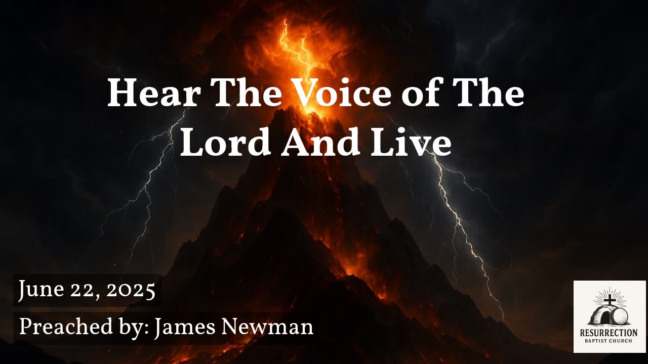 Hear The Voice of The Lord And Live