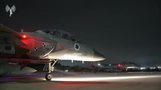 Israeli F15s, F16s, and F35s Preparing to Hit Targets in Iran