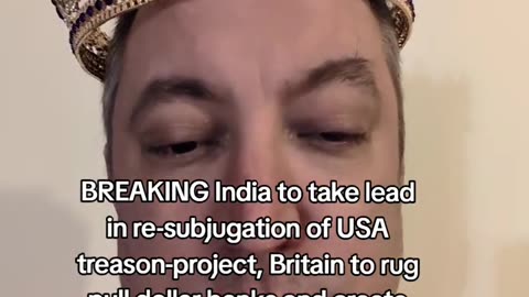 Zionists, YOU'RE FIRED British Empire to rug pull US Dollar puts India in charge of re-subjugation