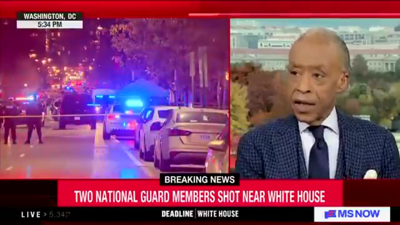 Nicolle Wallace & Al Sharpton suggest President Trump Caused SHOOTING Of NG