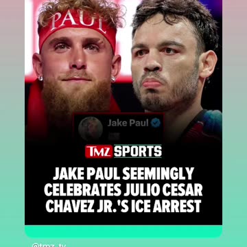 Jake Paul set the whole thing on julio Cesar Chavez Jr tied to cartels ice agents had him 7/9/25